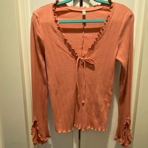 Free people ribbed top